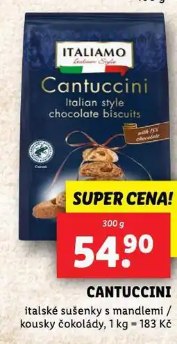 Lidl Cantuccini nabídka