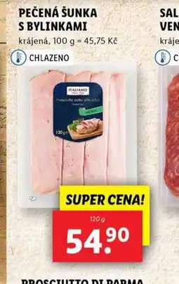 Lidl Pečená šunka s bylinkami nabídka