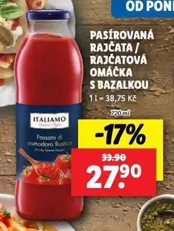 Lidl Pasírovaná rajčata nabídka