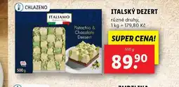 Lidl Italský dezert nabídka