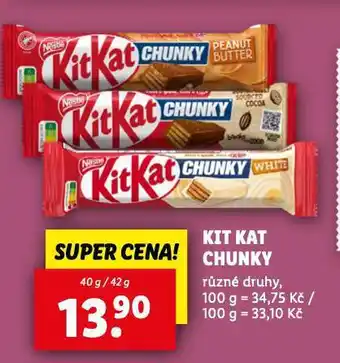 Lidl Kit kat chunky nabídka