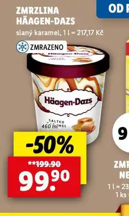 Lidl Häagen dazs zmrzlina nabídka