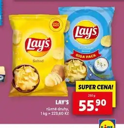 Lidl Lay´s nabídka