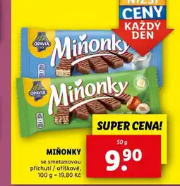 Lidl Miňonky nabídka