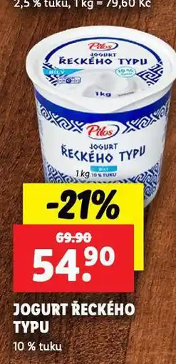 Lidl Jogurt řeckého typu nabídka