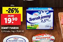 Lidl Jemný tvaroh nabídka