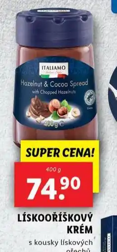 Lidl Lískooříškový krém nabídka