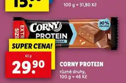 Lidl Corny protein nabídka