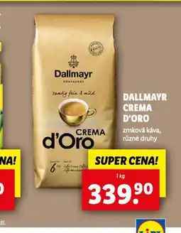 Lidl Dallmayr crema d´oro nabídka