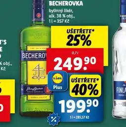 Lidl Becherovka nabídka