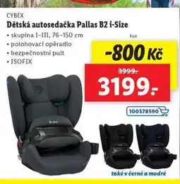 Lidl Dětská autosedačka nabídka