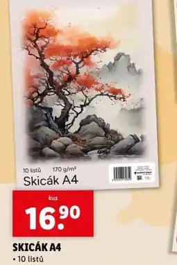 Lidl Skicák a4 nabídka