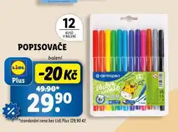 Lidl Popisovače nabídka