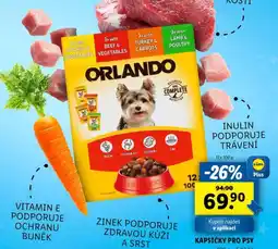 Lidl Orlando kapsičky pro psy nabídka