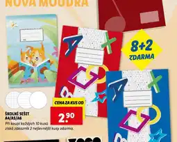 Lidl Školní sešit nabídka