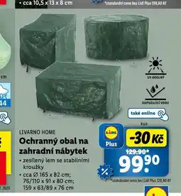 Lidl Ochranný obal na zahradní nábytek nabídka