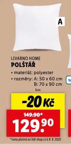 Lidl Polštář nabídka