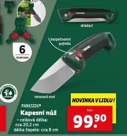 Lidl Kapesní nůž nabídka