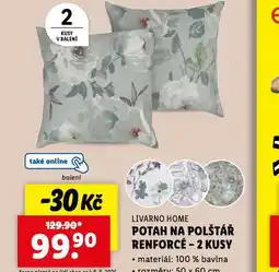 Lidl Potah na polštář nabídka