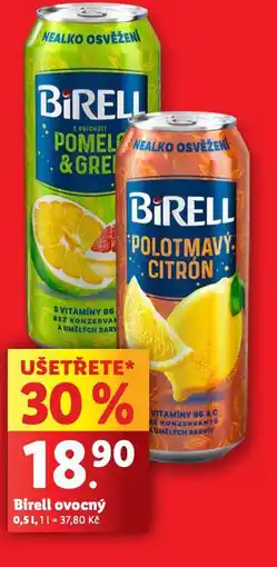 Lidl Birell ochucený nabídka