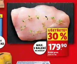 Lidl Krůtí prsa nabídka