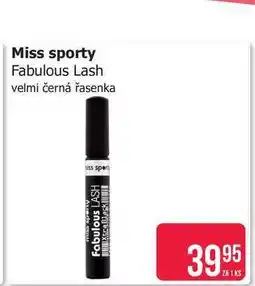 Teta Miss sporty Fabulous Lash velmi černá řasenka nabídka