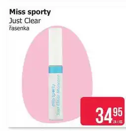 Teta Miss sporty Just Clear řasenka nabídka