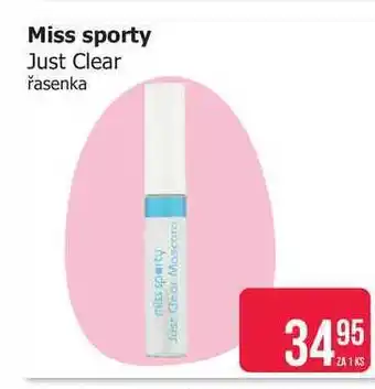 Teta Miss sporty Just Clear řasenka nabídka