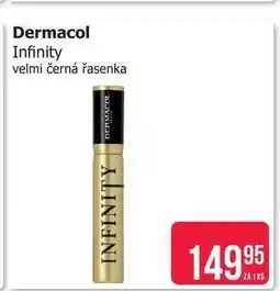 Teta Dermacol Infinity velmi černá řasenka nabídka