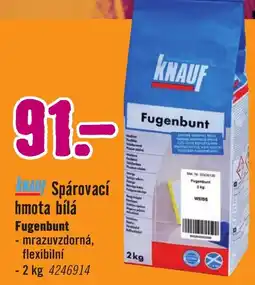Hornbach KNAUF Spárovací hmota bílá Fugenbunt nabídka