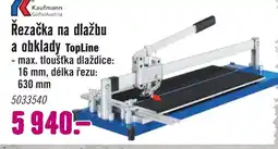 Hornbach Řezačka na dlažbu a obklady TopLine nabídka