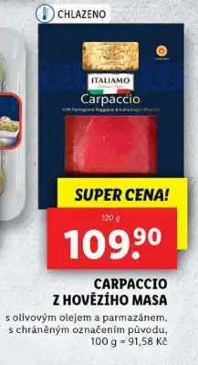 Lidl Italiamo CARPACCIO nabídka