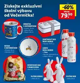 Lidl Školní výbava od Večerníčka nabídka