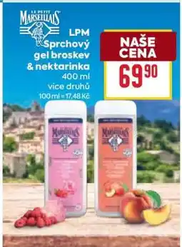 Billa LPM Sprchový gel broskev & nektarinka nabídka