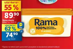 Lidl Rama classic nabídka