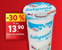 Lidl Zakysaná smetana nabídka