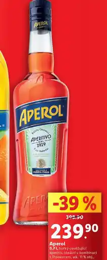 Lidl Aperol nabídka