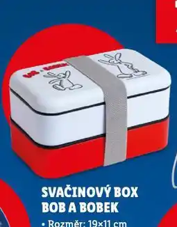 Lidl Svačinový box bob a bobrk nabídka