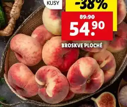 Lidl Broskve ploché nabídka