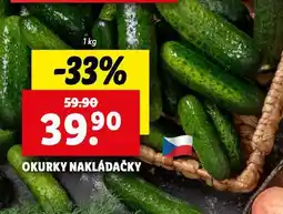 Lidl Okurky nakladačky nabídka