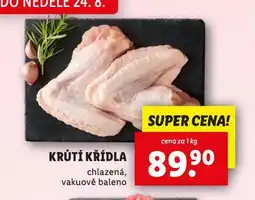 Lidl Krůtí křídla nabídka
