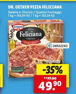 Lidl Dr. oetker pizza feliciana nabídka