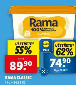 Lidl Rama classic nabídka