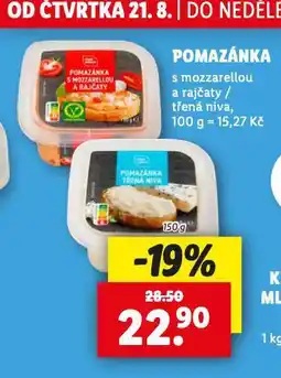 Lidl Třená niva nabídka