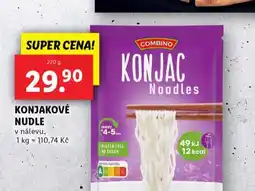 Lidl Konjakové nudle nabídka