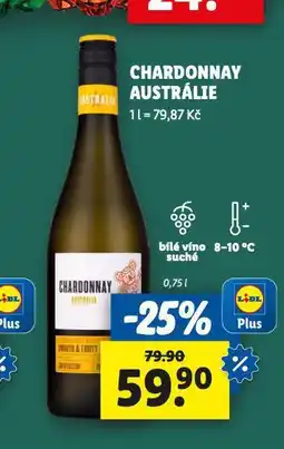 Lidl Chardonnay austrálie nabídka