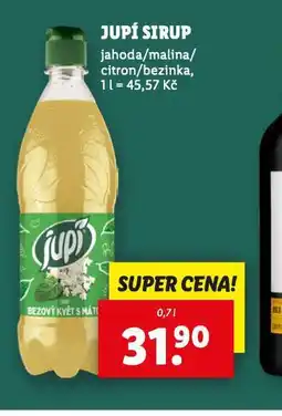 Lidl Jupí sirup nabídka