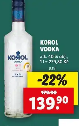 Lidl Karol vodka nabídka