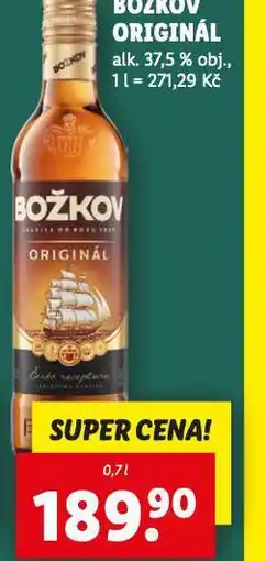 Lidl Božkov originál nabídka