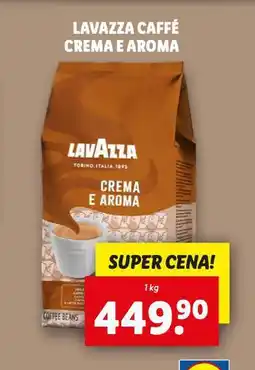 Lidl Lavazza café crema e aroma nabídka